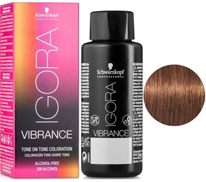 Фарба для волосся Schwarzkopf Igora Vibrance 7-57 Блонд золотий середній 60ml (7702045561128) - зображення 1