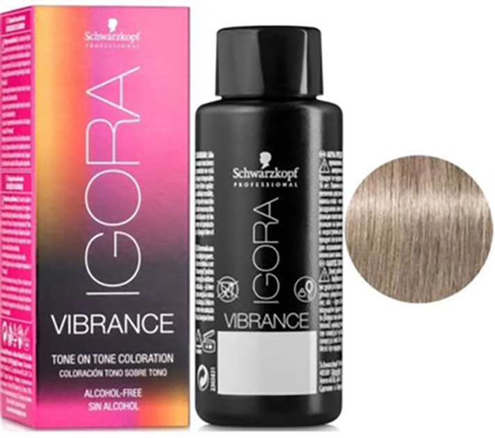 Фарба для волосся Schwarzkopf Igora Vibrance 9-1 Світлий Сандре 60ml (7702045560251) - зображення 1