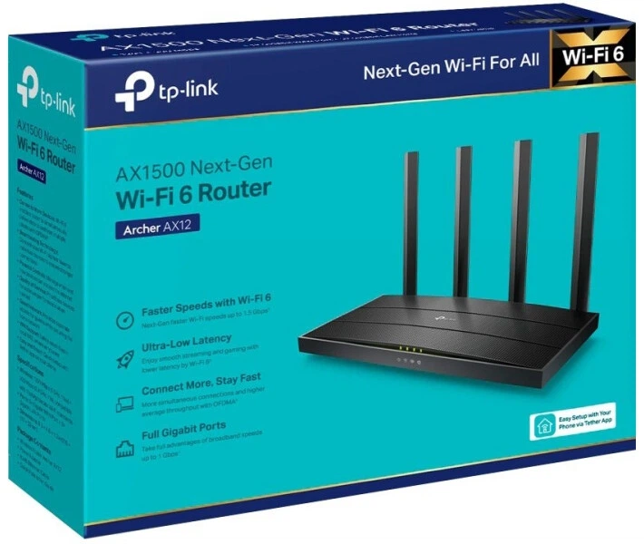 Маршрутизатор TP-Link Archer AX12 - зображення 4