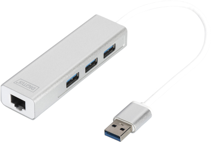 USB-хаб Digitus USB 3.0 4-in-1 (DA-70250-1) - зображення 1