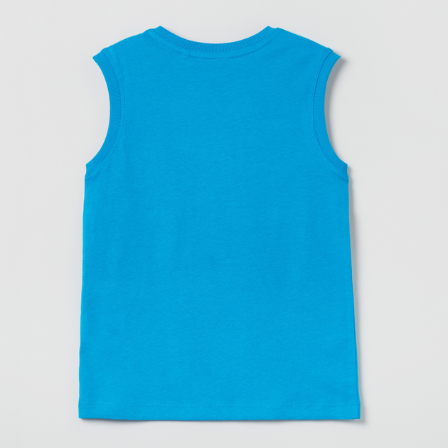 Koszulka bez rękawów chłopięca OVS Tank Blue Jewel 1803436 104 cm Jasnoniebieska (8056781099766) - obraz 2