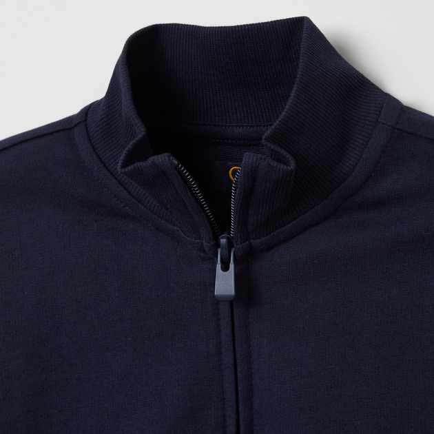 Bluza chłopięca rozpinana bez kaptura OVS Full Zip Swe Dark Sapphir 1816401 134 cm Granatowa (8056781491355) - obraz 3