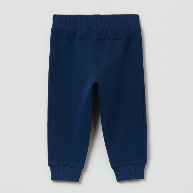 Spodnie dresowe chłopięce OVS Jogger W/Pri Navy Peony 1827269 80 cm Niebieskie (8056781668139) - obraz 2