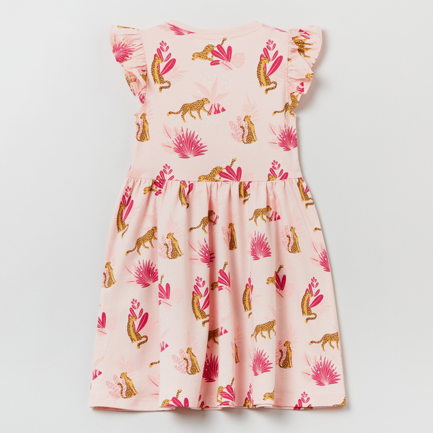 Sukienka dziecięca dla dziewczynki OVS Aop Dress 13-1407 Tpg + Aop 1799848 104 cm Różowa (8056781062609) - obraz 2