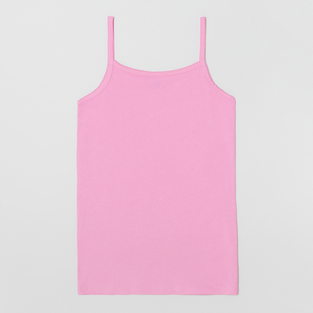 Набір майок 2 шт OVS Pk2 Singlet Cyclamen 1811091 170 см White/Pink (8056781250563) - зображення 2