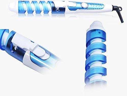 Плойка профессиональная Rizhen RZ-118 Original size Розовый спиральная (ICL44) - изображение 6