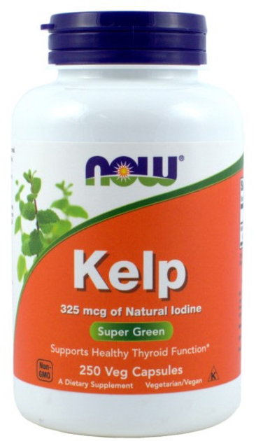 Now Foods Kelp 325 mcg 250 kapsułek (733739026750) - obraz 1