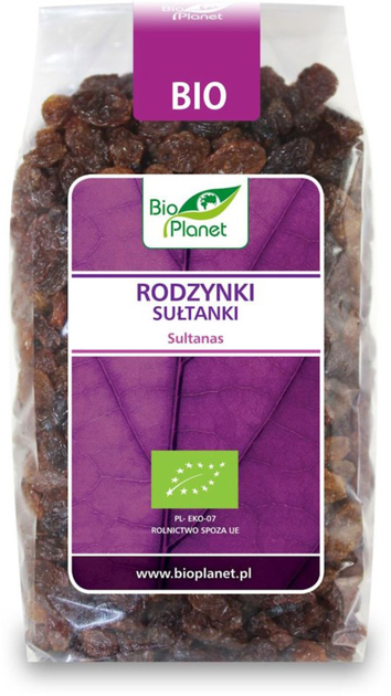 BIO PLANET Rodzynki sułtanki BIO 400 g (5907814661739) - obraz 1