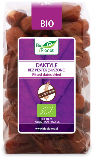 BIO PLANET Daktyle bez pestek b/g BIO 400 g (5907814664402) - obraz 1