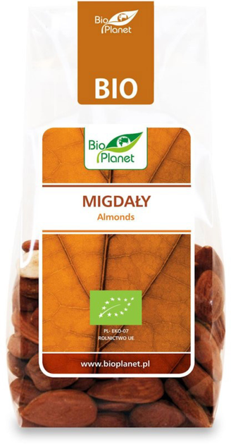 BIO PLANET Migdały BIO 100 g (5907814660435) - obraz 1