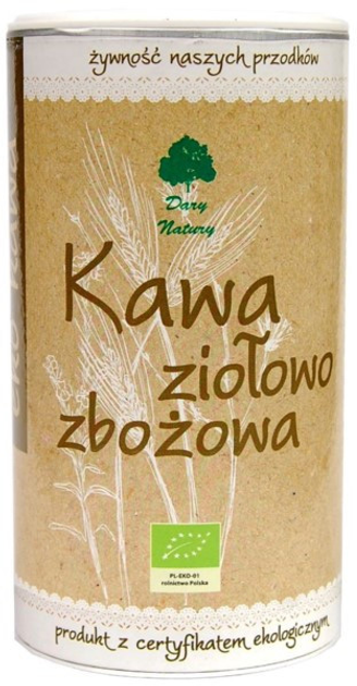 Кава на травах та злаках Dary Natury Kawa Ziołowo-Zbożowa Eko 200 г (5902741001498) - зображення 1