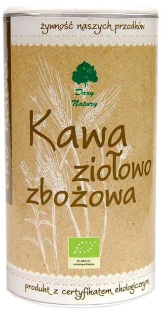 Dary Natury Kawa Ziołowo-Zbożowa Eko 200 g (5902741001498) - obraz 1