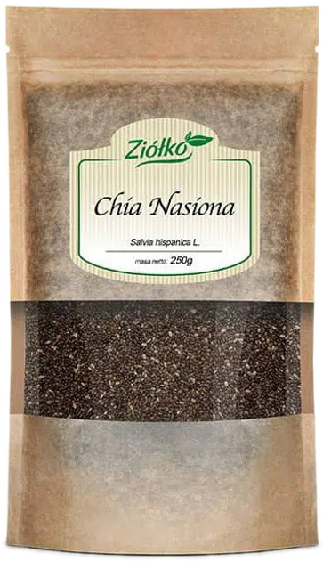 Ziółko Chia nasiona 250 g (5903240520787) - obraz 1