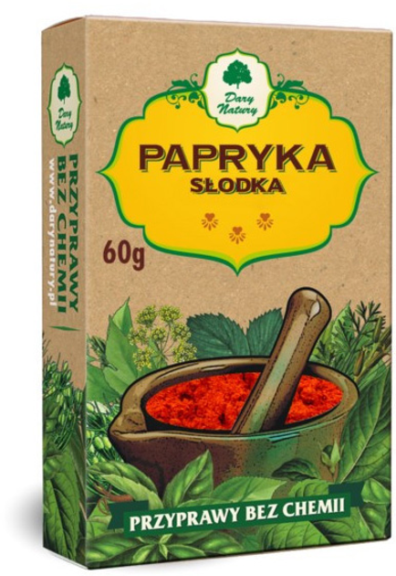 Dary Natury Papryka Słodka 60 g (5902741001337) - obraz 1