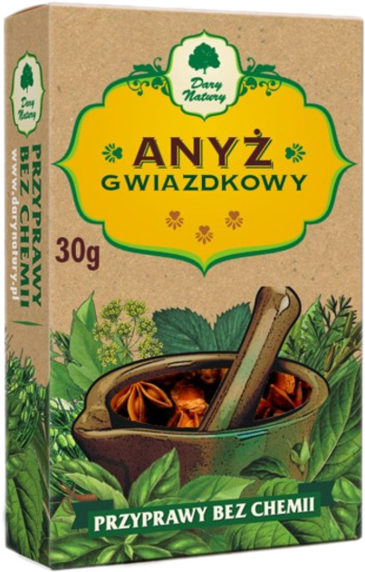 Dary Natury Anyż Gwiazdkowy 30 g (5902741000422) - obraz 1