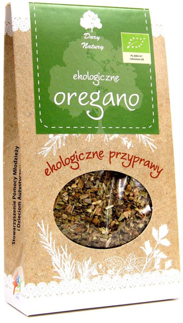 Dary Natury Eko Oregano 20 g Wzmacnia Odporność (5902768527988) - obraz 1