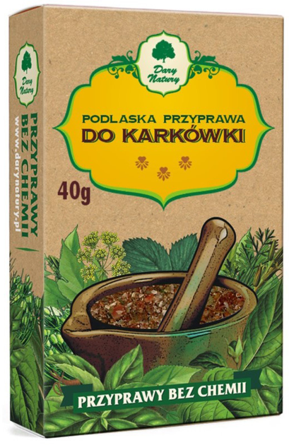 Dary Natury Przyprawa Do Karkówki 40 g (5902581618603) - obraz 1