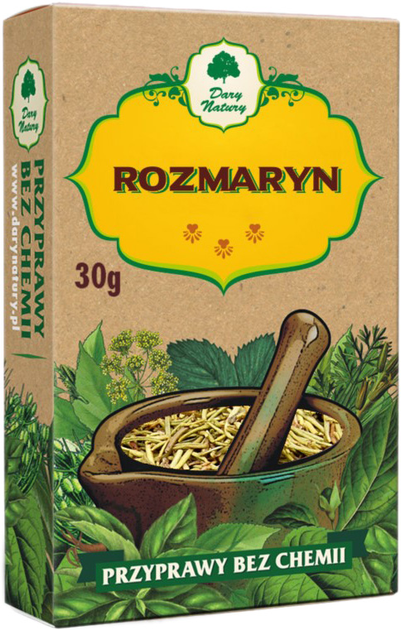 Dary natury Rozmaryn 30 g (5902741000408) - obraz 1