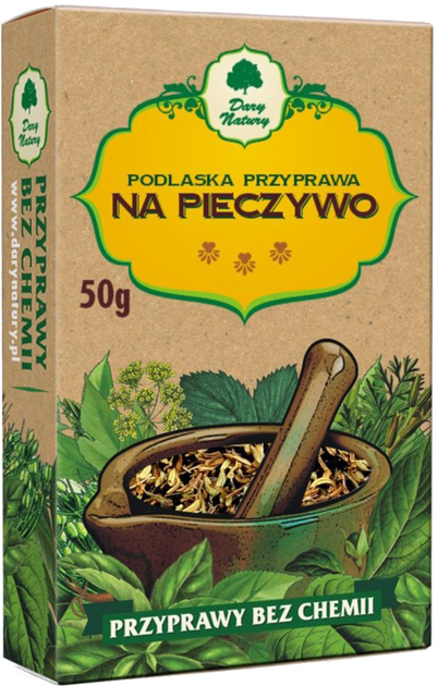 Dary Natury Przyprawa na pieczywo 50 g (5902741002723) - obraz 1