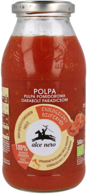 ALCE NERO Pulpa Pomidorowa BIO 500 g (8009004810686) - obraz 1
