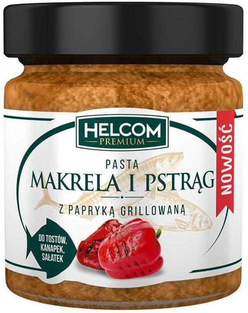 Helcom Pasta Makrela i Pstrąg z papryką grillowaną (5902166738610) - obraz 1