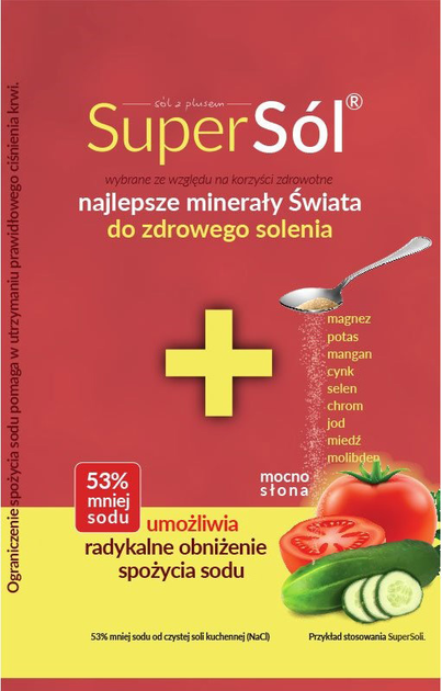 Super Sól 100 g Na Bazie Leczniczych Wód saszetka (5903111678203) - obraz 1