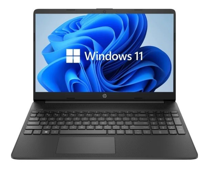 Ноутбук HP 15s Ryzen 5-5500/8GB/512/Win11 IPS Black Универсальный