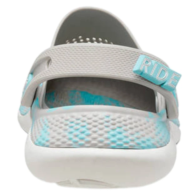 Женские кроксы Серые Crocs Literide 360 Clog Marbled Pearl White/Multi 206708 36 (M4-W6) - изображение 4
