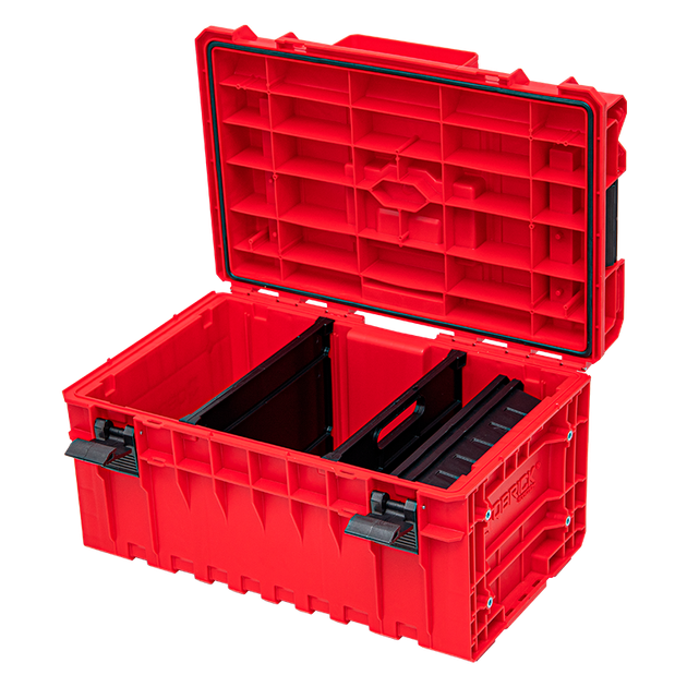 Великий ящик для інструментів об'ємом 38 літрів Qbrick System ONE 350 2.0 Technik RED Ultra HD Custom - изображение 3
