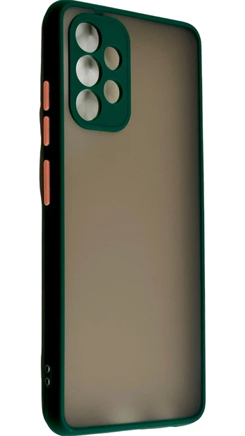 Чохол Matte Color на Samsung Galaxy A73 dark green - Фото 2 Чохол Matte Color на Samsung Galaxy A73 dark green - зображення 2