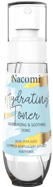 Тонік для обличчя Nacomi Hydrating Toner 80 мл (5902539710397) - зображення 1