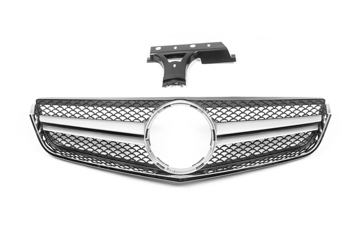Передня решітка (2009-2013, AMG Silver) для Mercedes E-сlass coupe C207 роки cxk-bz04-1015a - изображение 2