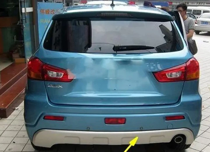 Передня та задня накладки (2013-2016) для Mitsubishi ASX роки bkt-ma-b36-37 - изображение 8