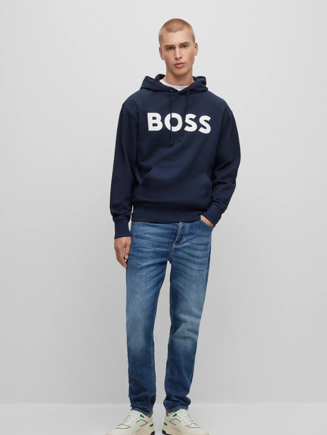 Bluza męska z kapturem Hugo Boss 50487134-404 XL Granatowy (4063536959033) - obraz 3