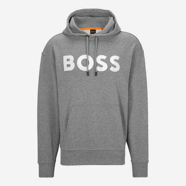 Bluza męska z kapturem Hugo Boss 50487134-51 M Jasnoszara (4063537904933) - obraz 5