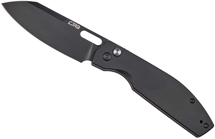 Нож CJRB Knives Ekko BB AR-RPM9 Steel стальная рукоятка Black (27980351) - изображение 1
