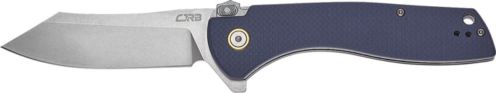 Нож CJRB Knives Kicker SW D2 G10 Blue (27980285) - изображение 2