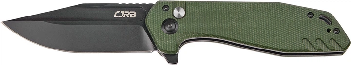 Нож CJRB Knives Riff BB AR-RPM9 Steel Micarta Green (27980347) - изображение 2