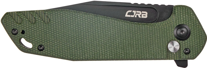 Нож CJRB Knives Riff BB AR-RPM9 Steel Micarta Green (27980347) - изображение 4