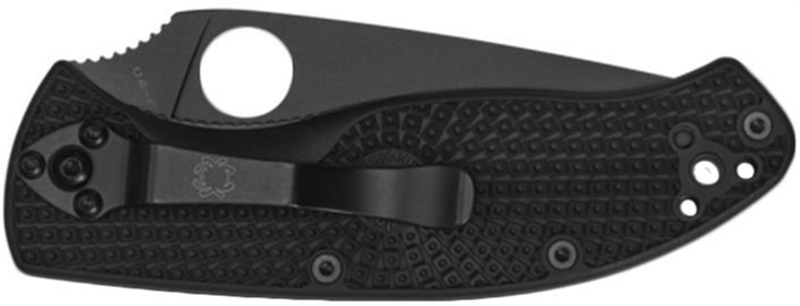 Нож Spyderco Tenacious FRN Black Blade (871392) - изображение 2