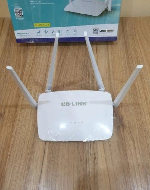 WiFi роутер LB-Link BL-WR450H 2.4GHz 300 Mbps 4*5dBi усиленные антенны 2LAN+1WAN "B11" - Фото 2 WiFi роутер LB-Link BL-WR450H 2.4GHz 300 Mbps 4*5dBi усиленные антенны 2LAN+1WAN "B11" - изображение 2