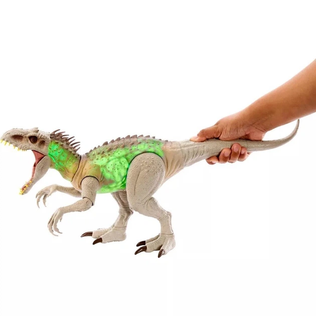 Мир Юрского периода - Индоминус Рекс Jurassic World Dino Trackers Camouflage 'N Battle Indominus Rex Mattel - Фото 2 Мир Юрского периода - Индоминус Рекс Jurassic World Dino Trackers Camouflage 'N Battle Indominus Rex Mattel - изображение 2