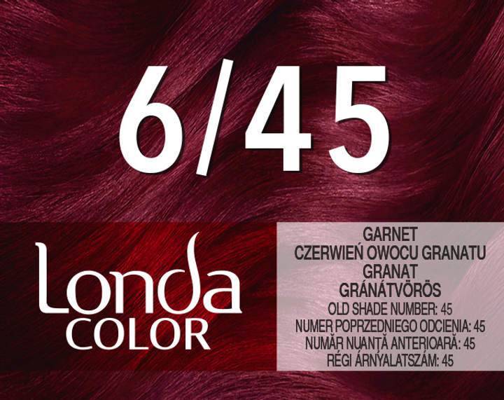 Farba do włosów Londa Professional 6/45 Granat (3614228816892) - obraz 6