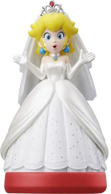 Figurka Nintendo Amiibo Super Mario - Wedding Peach (45496380595) - obraz 1