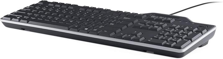 Клавіатура дротова Dell KB813 Smartcard USB Black (580-18366) - зображення 4