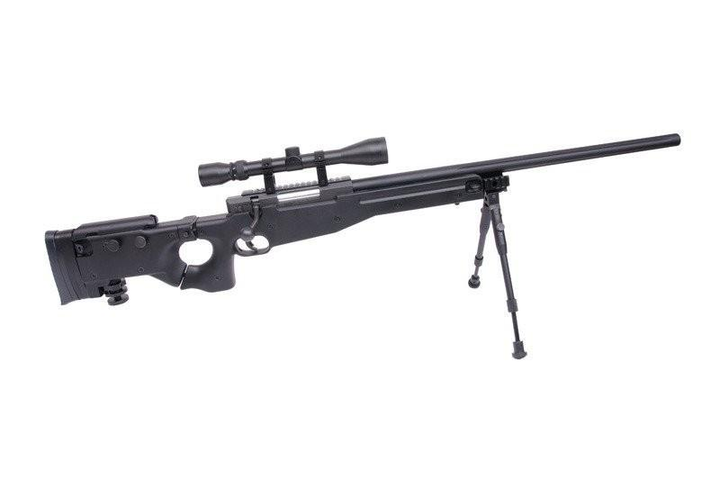 Снайперська гвинтівка L96 MB08D з оптикою і сошками WELL - изображение 2