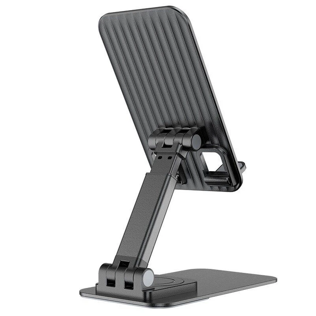 Тримач для телефону HOCO PH50 Ivey folding rotatable desktop holder Black (6931474782861) - зображення 3