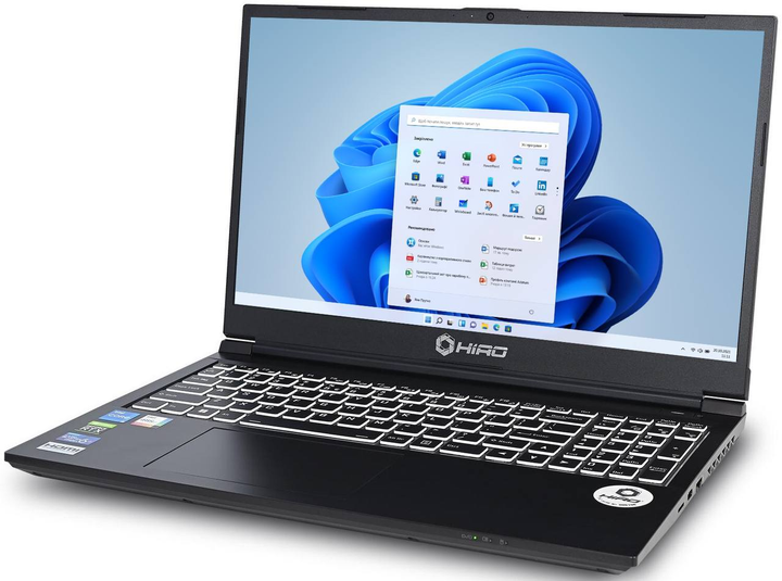 Laptop HIRO X550 (NBC-X5503050-H01) Czarny - obraz 2