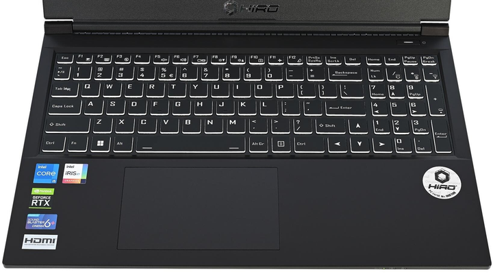 Ноутбук HIRO X550 (NBC-X5503050-H03) Black - зображення 5