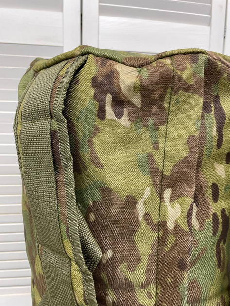 Большой крепкий Баул Cordura 80л с лямками / Рюкзак для транспортировки вещей мультикам 65х35см - изображение 3